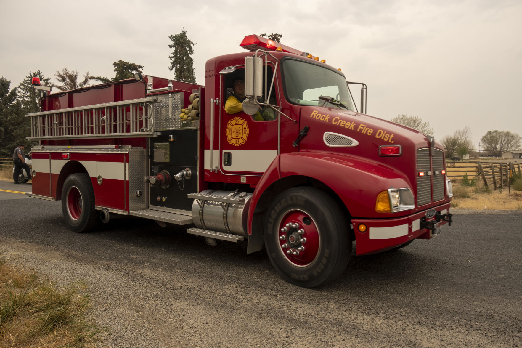 Badger Fire and Rock Creek